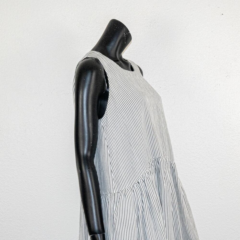 HENRIK VIBSKIV Women's Going on Stripe Dress Linen Viscoze SS16 - Picture 9 of 11